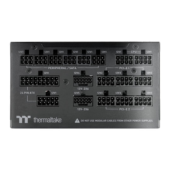 Thermaltake Toughpower TF3 1650W Watt Fully Modular 80+ Titanium ATX 3.1 Power Supply : image 3
