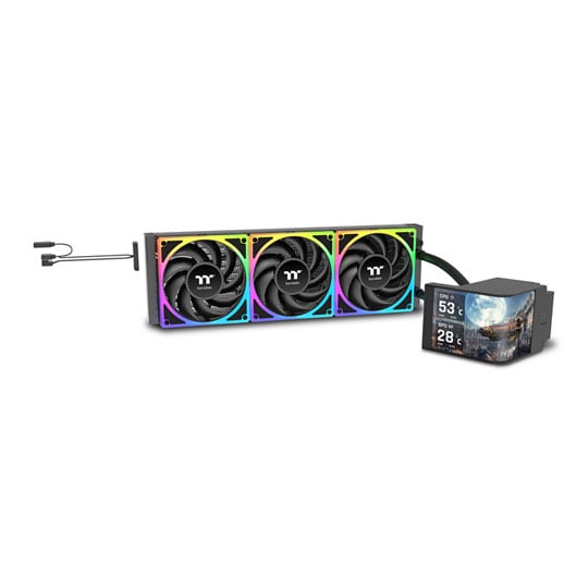 Thermaltake 360mm MAGCurve 360 Ultra ARGB Black All-in-One CPU Hydro Cooler