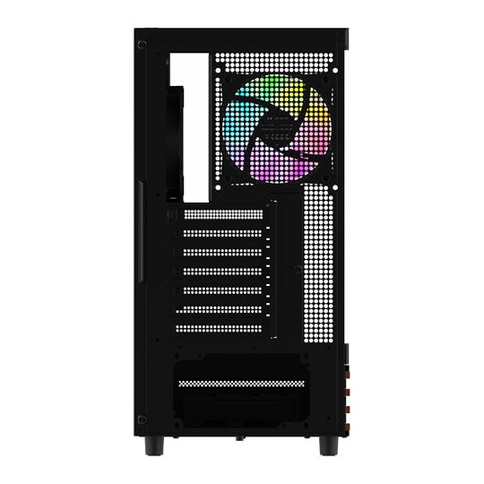 Thermaltake View 270 Plus WS ARGB Mid Tower Tempered Glass Gaming Case with Wooden Accents Black : image 4