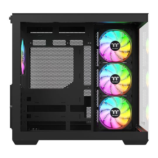 Thermaltake View 380 WS ARGB Mid Tower Tempered Glass PC Gaming Case Black