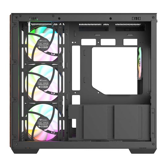 Thermaltake View 380 WS ARGB Mid Tower Tempered Glass PC Gaming Case Black : image 3