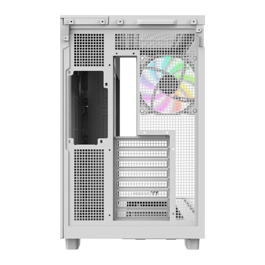 Thermaltake View 380 XL WS ARGB Mid Tower Tempered Glass PC Gaming Case Snow White : image 4