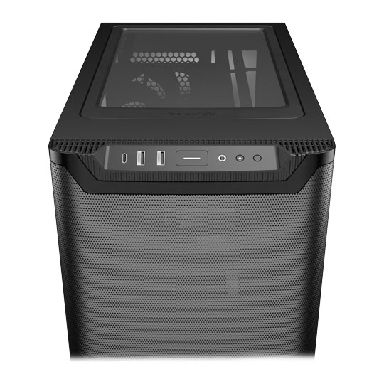 be quiet! Pure Base 501 Airflow Window Black Mid Tower PC Gaming Case : image 4