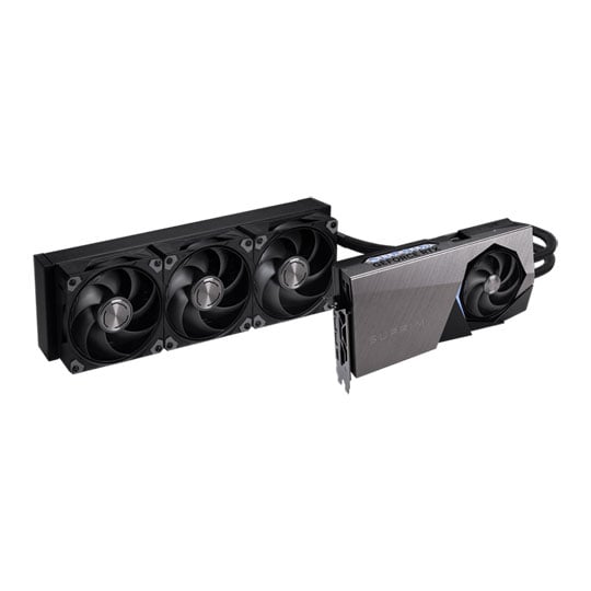 MSI NVIDIA GeForce RTX 5080 16GB SUPRIM LIQUID SOC 360mm Radiator Blackwell Graphics Card