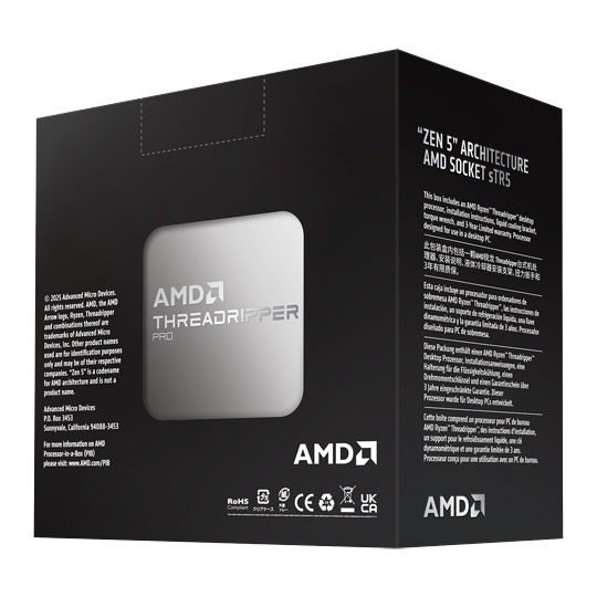 AMD Ryzen Threadripper PRO 9985WX 64 Core TR5 CPU/Processor : image 4