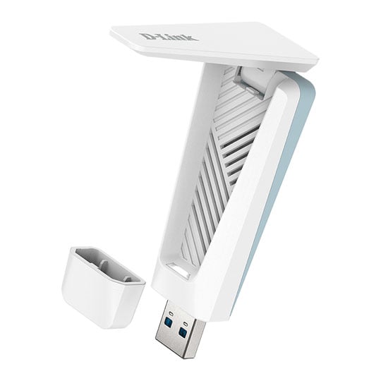 D-Link AX18U AX1800 Compact WiFi 6 Wireless USB Adapter D-Link AX18U AX1800 Compact WiFi 6 Wireless USB Adapter