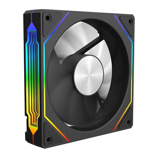 CiT Eclipse 120mm Two-Sided Infinity ARGB Black PWM Fan