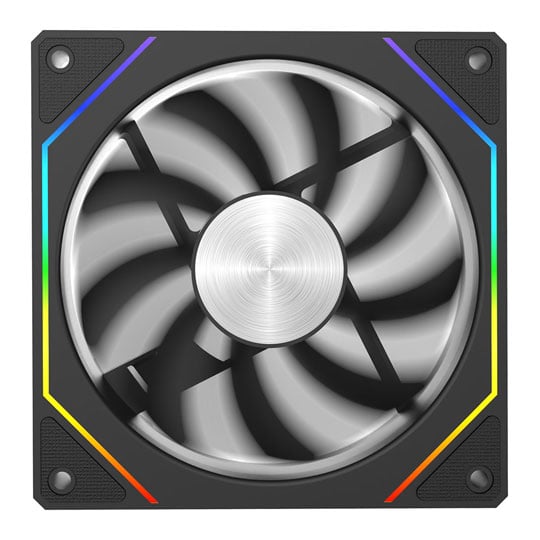 CiT Eclipse 120mm Two-Sided Infinity ARGB Black PWM Fan