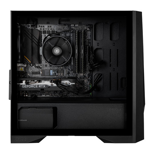 Gaming PC with NVIDIA RTX 5060 8GB and AMD Ryzen 5 5500