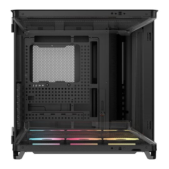 Corsair AIR 5400 LX-R RGB Triple Chamber Black Mid-Tower PC Case