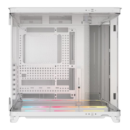Corsair AIR 5400 LX-R RGB Triple Chamber White Mid-Tower PC Case