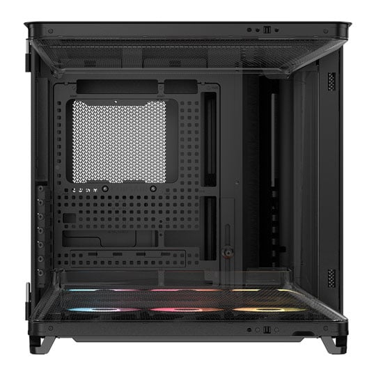 Corsair AIR 5400 RS-R ARGB Triple Chamber Black Mid-Tower PC Case Corsair AIR 5400 RS-R ARGB Triple Chamber Black Mid-Tower PC Case