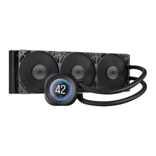 Corsair NAUTILUS 360 RS LCD Intel / AMD CPU Liquid Cooler Black