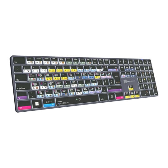 LogicKeyboard Cinema4D TITAN Wireless Backlit Keyboard (Windows)
