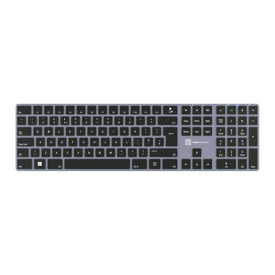LogicKeyboard TITAN Wireless Backlit Keyboard (Windows)