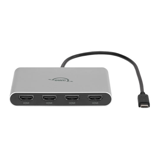OWC USB-C Quad HDMI 4K Display Adapter with DisplayLink