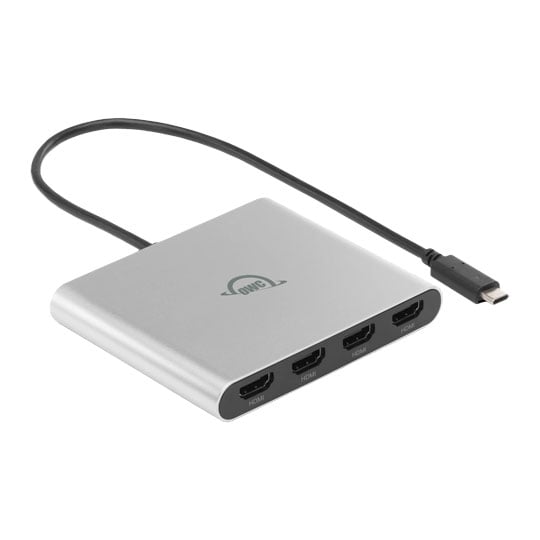 OWC USB-C Quad HDMI 4K Display Adapter with DisplayLink