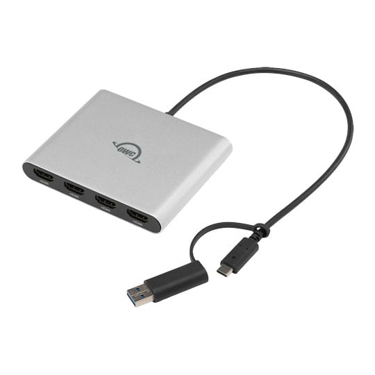 OWC USB-C Quad HDMI 4K Display Adapter with DisplayLink LN161809