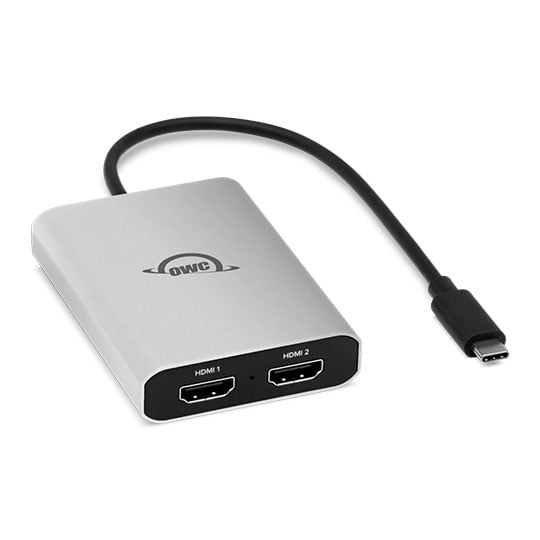 OWC USB-C Dual HDMI 4K Display Adapter OWC USB-C Dual HDMI 4K Display Adapter