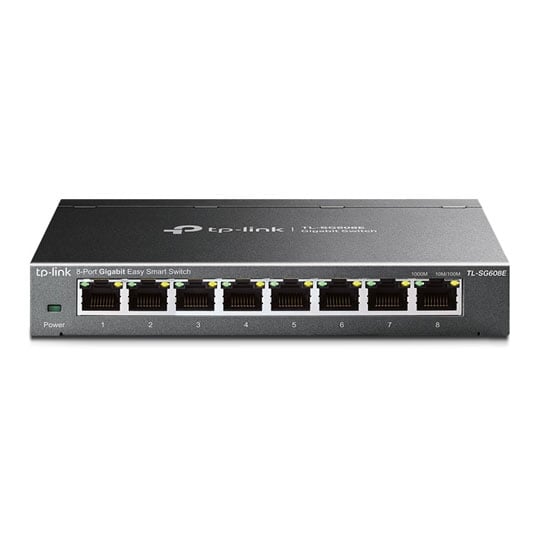 tp-link 8-Port TL-SG608E Gigabit Easy Smart Desktop Switch