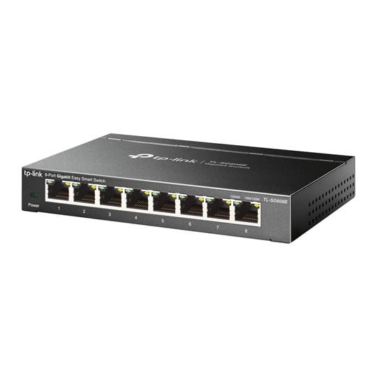 tp-link 8-Port TL-SG608E Gigabit Easy Smart Desktop Switch