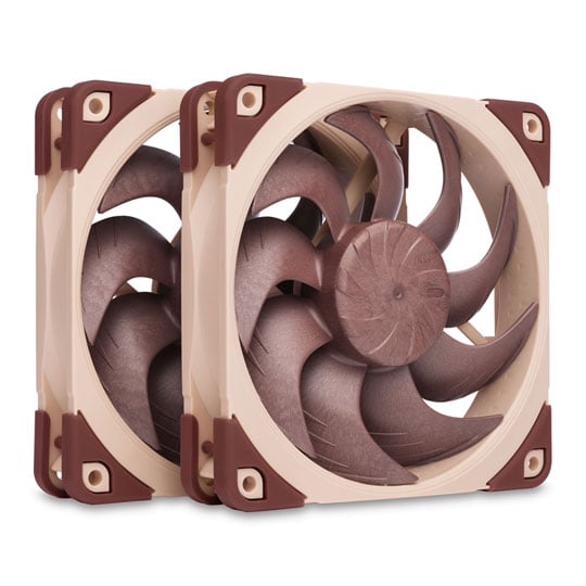 Noctua NF-A12x25 G2 PWM Sx2 PP 120mm Next Generation Push Pull Premium Quiet Fans