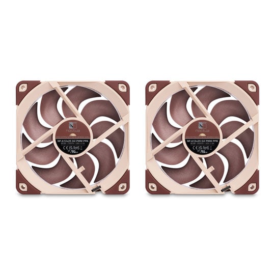 Noctua NF-A12x25 G2 PWM Sx2 PP 120mm Next Generation Push Pull Premium Quiet Fans : image 3