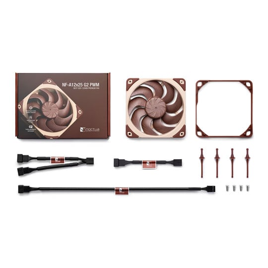 Noctua NF-A12x25 G2 PWM 120mm Next Generation Premium Quiet Fan : image 4