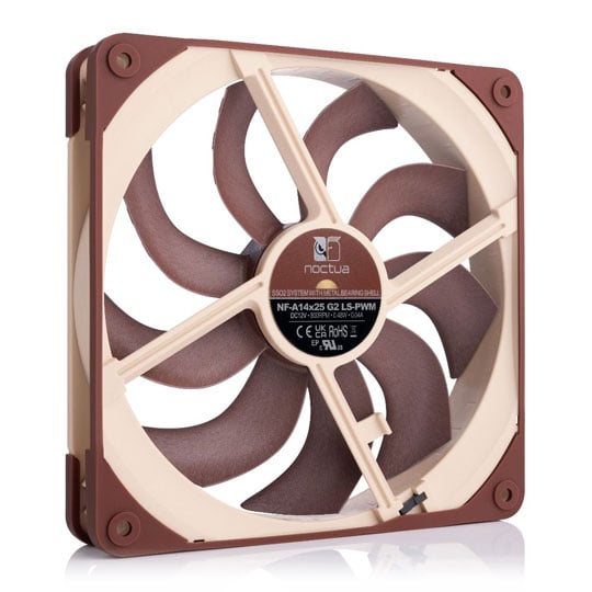 Noctua NF-A14x25 G2 LS PWM 140mm Next Generation Premium Quiet Fan : image 3