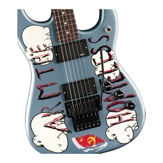 Fender Tom Morello Arm The Homeless Stratocaster Blue Ice Metallic