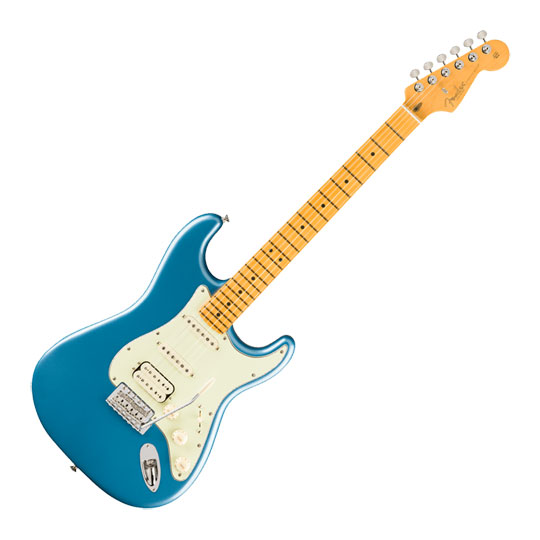 Fender - American Professional Classic Stratocaster HSS, Maple Fingerboard, Faded Lake Placid Blue