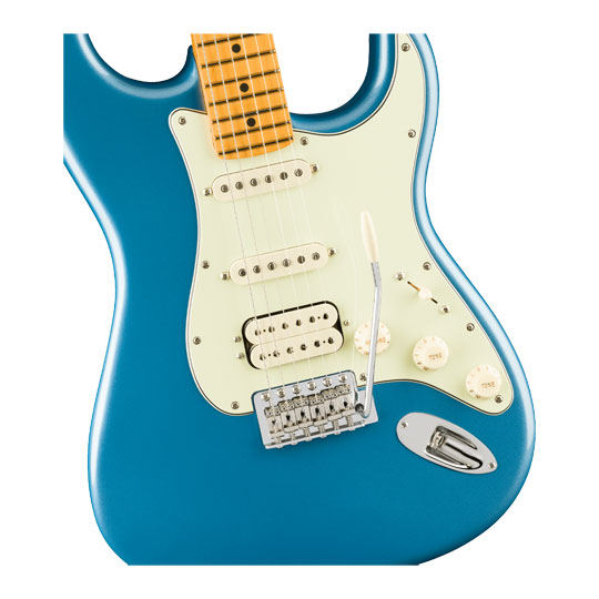 Fender - American Professional Classic Stratocaster HSS, Maple Fingerboard, Faded Lake Placid Blue