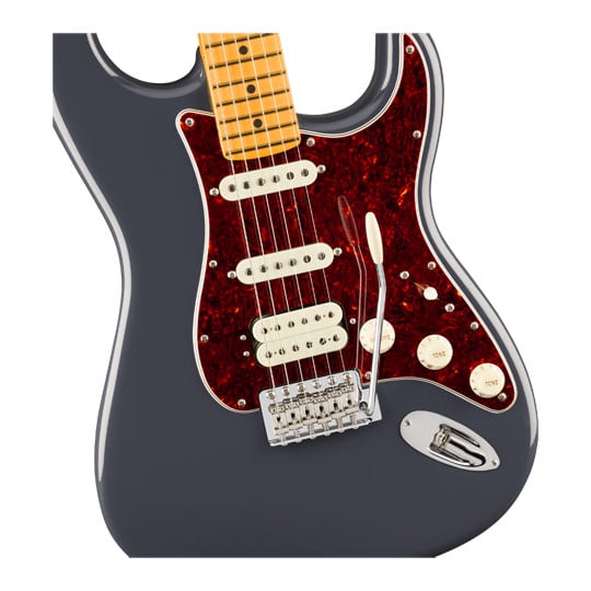 Fender - American Professional Classic Stratocaster HSS, Maple Fingerboard, Faded Black