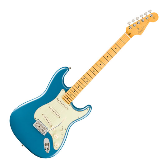Fender - American Professional Classic Stratocaster, Maple Fingerboard, Faded Lake Placid Blue