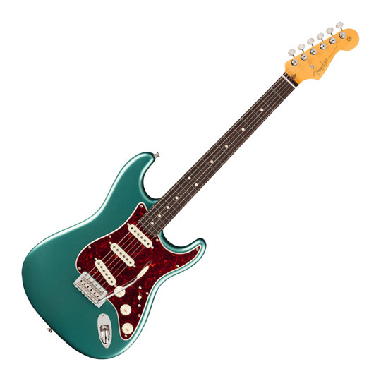 Fender - American Professional Classic Stratocaster, Rosewood Fingerboard, Faded Sherwood Green Meta