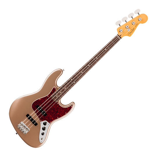 Fender - American Professional Classic Jazz Bass, Rosewood Fingerboard, Faded Firemist Gold