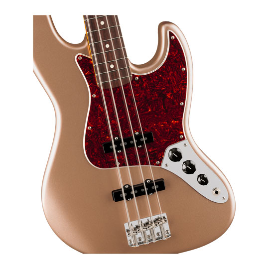 Fender - American Professional Classic Jazz Bass, Rosewood Fingerboard, Faded Firemist Gold