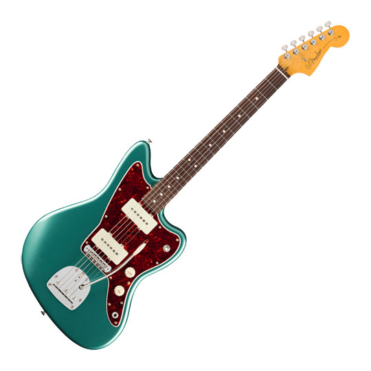 Fender- American Professional Classic Jazzmaster, Rosewood Fingerboard, Faded Sherwood Green Metalli
