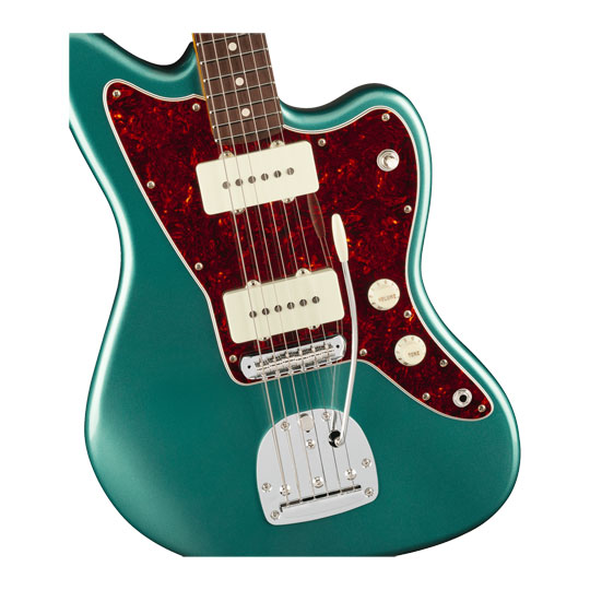Fender- American Professional Classic Jazzmaster, Rosewood Fingerboard, Faded Sherwood Green Metalli