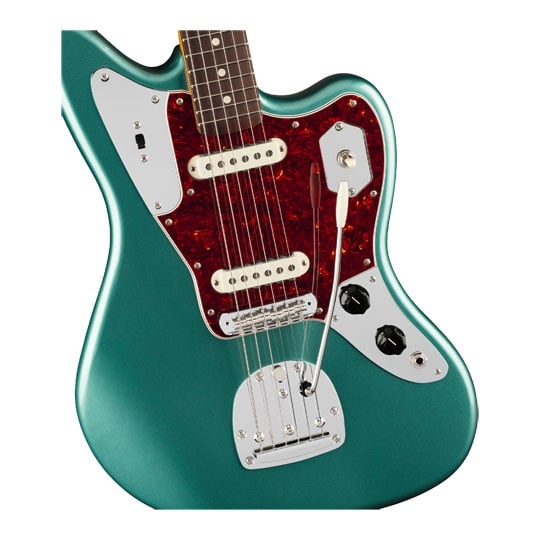 Fender - American Professional Classic Jaguar, Rosewood Fingerboard, Faded Sherwood Green Metallic