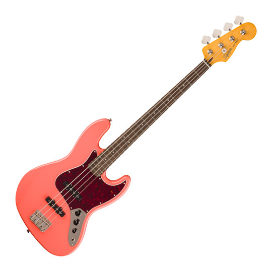 Squire Classic Vibe '60s Jazz Bass Tahitian Coral