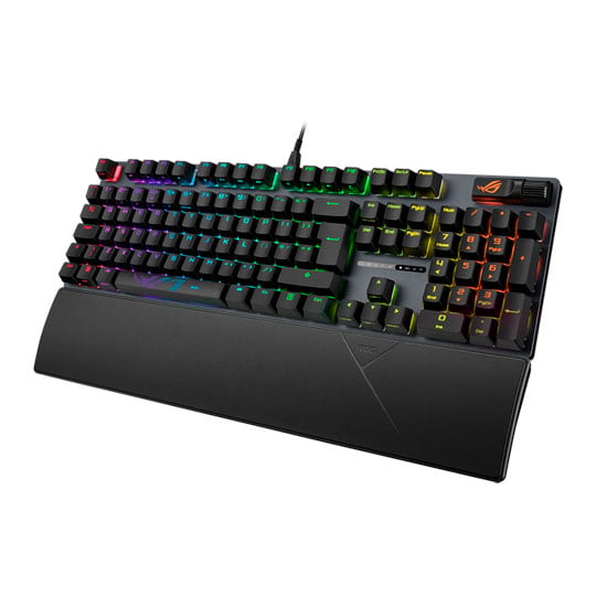 ASUS ROG Strix Scope II X Snow Switch V2 UK Wired Mechanical Gaming Keyboard