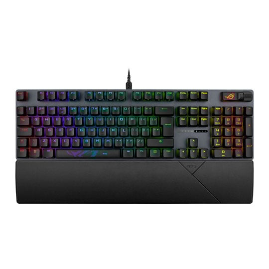 ASUS ROG Strix Scope II X Snow Switch V2 UK Wired Mechanical Gaming Keyboard
