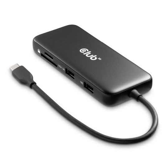 Club3D 8-in-1 USB Type-C HDMI Portable Docking Station