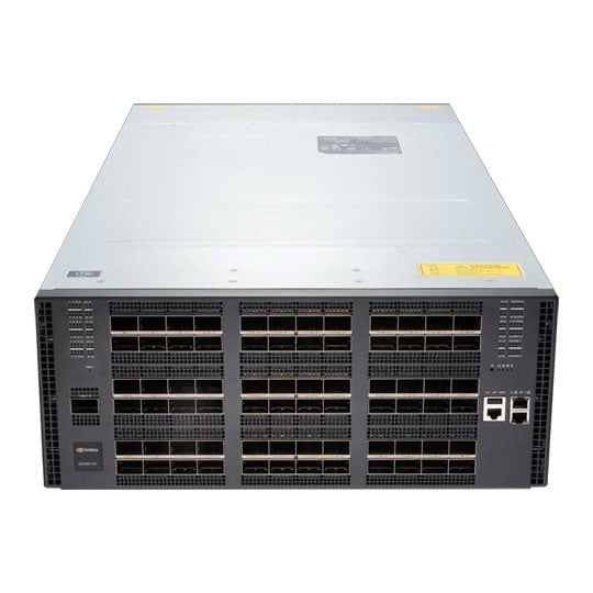 NVIDIA Networking 4U Q3400-RA Quantum 3 InfiniBand DGX Switch