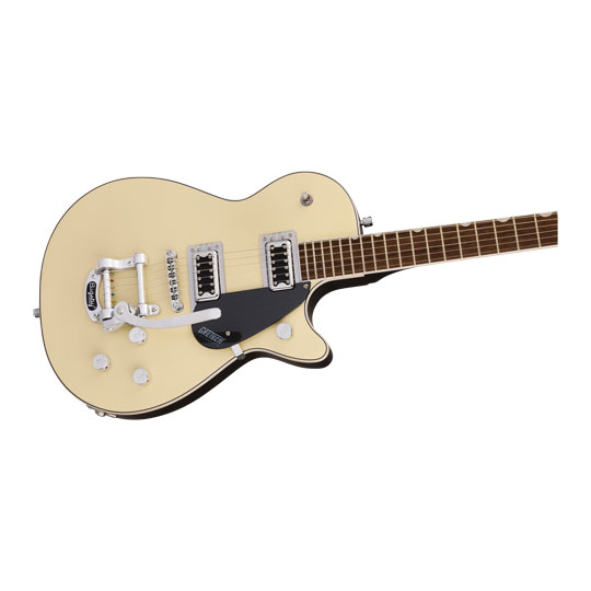 Gretsch - G5230T Electromatic Jet FT Single-Cut with Bigsby - Two-Tone Vintage White/London Grey