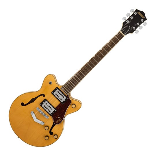 Gretsch G2655 Streamliner Center Block Jr. Double-Cut with V-Stoptail, Village Amber