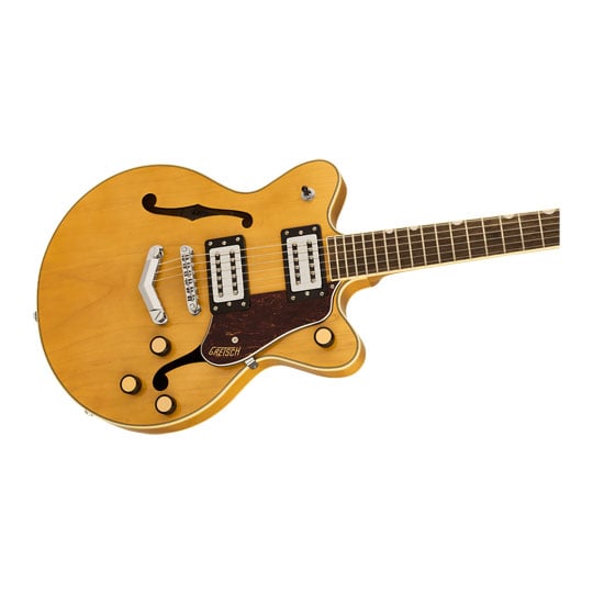 Gretsch G2655 Streamliner Center Block Jr. Double-Cut with V-Stoptail, Village Amber