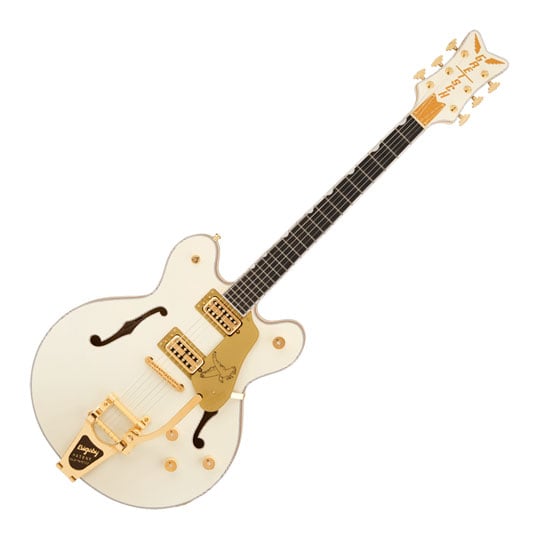 Gretsch - Falcon Center Block LTD with String-Thru Bigsby and Gold Hardware, , Vintage White