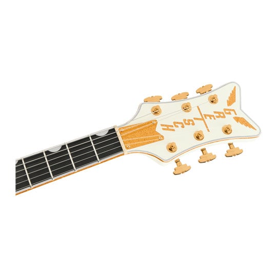 Gretsch - Falcon Center Block LTD with String-Thru Bigsby and Gold Hardware, , Vintage White : image 3